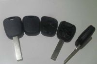 10ชิ้นล็อตเปล่าเปลี่ยน Transponder Key Shell สำหรับ Peugeot 307พร้อม Groove