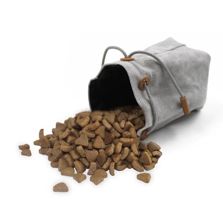pets-baby-petdog-รักษาผู้ถือกระเป๋าเดินดำเนินการฝึกอบรมกลางแจ้งถือว่าขนมขบเคี้ยว-baghands-ฟรี-drawstring-กระเป๋า