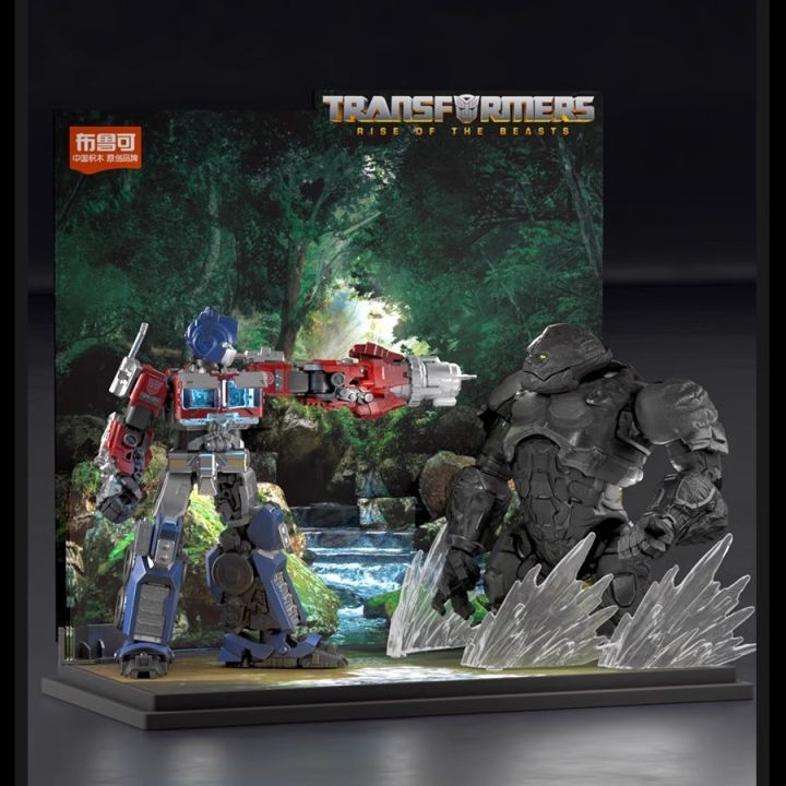 transformers-figure-assemble-blocks-classic-optimus-prime-bumblebee-captain-gorilla-natural-disaster-collection-เกราะอินเทรนด์