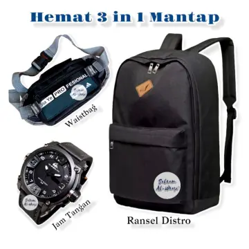 Jual TAS RANSEL WANITA BACKPACK/TAS WANITA MURAH/TAS GENDONG WANITA CEWEK -  Hitam - Jakarta Timur - Hsd Id