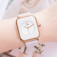 【YF】☄  Fashion Watches 2023 Leather Minimalist Rectangle Ladies Wristwatch Relogio Feminino Montre