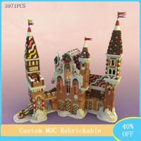 NEW LEGO 3971PCS Modular Building MOC Building Blocks Model Gingerbread Castle DIY Childrens Assembled Toys BirthdayChristmasGift 130576