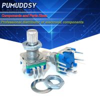 5PCS Plum handle 15mm rotary encoder coding switch / EC11 / digital potentiometer with switch 5 Pin WATTY Electronics