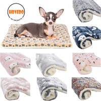 Washable Soft Flannel Thickened Pad Soft Fleece Blanket Bed Mat For Dog Cat Cushion Home Rug Keep Warm Sleeping Cover