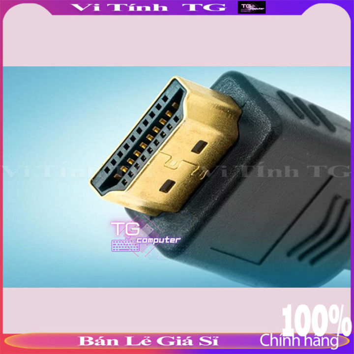 Dây HDMI là mối nối liền với của màn hình và máy tính xách tay, thiết bị giải trí như TV. Sử dụng dây HDMI, bạn sẽ được trải nghiệm chất lượng hình ảnh tuyệt vời, đáng kinh ngạc và hơn hết là độ phân giải cao khi xem phim hay chơi game. Với dây HDMI, sự tiện lợi và thông minh sẽ có thể hiện trong từng phút giây sử dụng của bạn.