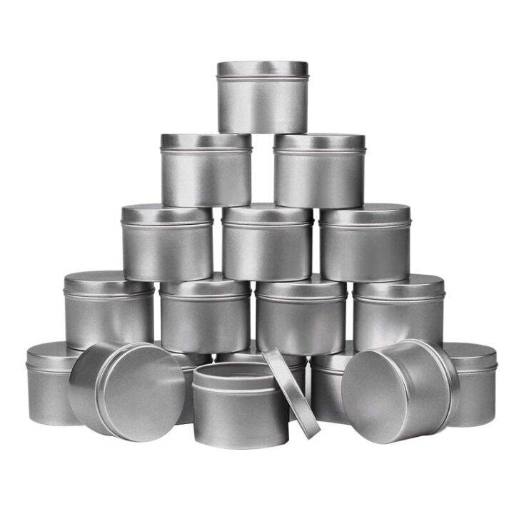 18 Piece Candle Tin 4 Oz Candle Containers For Diy Candle Making Candle