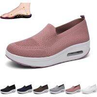 ☽㍿ Womens Orthopedic Sneaker Mesh Elastic Platform Sneakers Fashion Casual Comfortable Walking Shoes