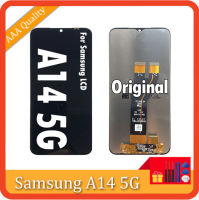 ต้นฉบับ6.6 "สำหรับ Samsung Galaxy A14 5G หน้าจอสัมผัส LCD Digitizer สำหรับซัมซุง A146 A146B A146P ชิ้นส่วนซ่อมหน้าจอแอลอีดี