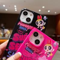 -Hellocase- เคสโทรศัพท์สกรีนลายPowerpuff Girls นิ่ม กันกระแทก สำหรับรุ่น13/12/14 Plus Pro Max 8/7 Plus X/XR ทุกรุ่น #5055