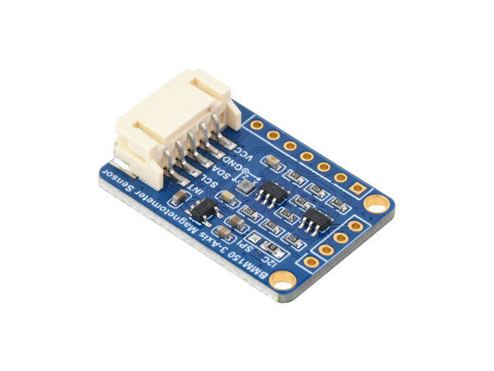 เซ็นเซอร์-magnetometer-3แกน-bmm150-เซ็นเซอร์เข็มทิศดิจิตอล-การวัดสนามแม่เหล็ก-รองรับ-raspberry-piarduino-esp32