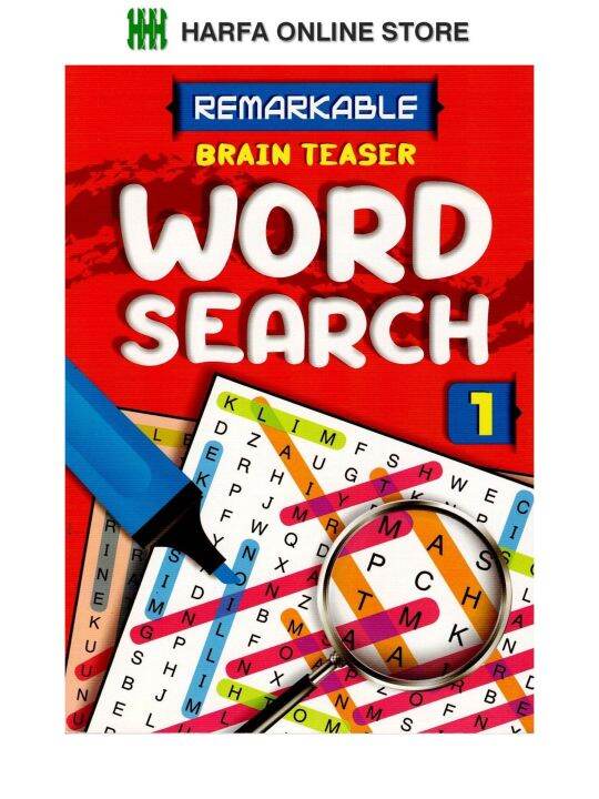 REMARKABLE BRAIN TEASER WORD SEARCH 1 Lazada
