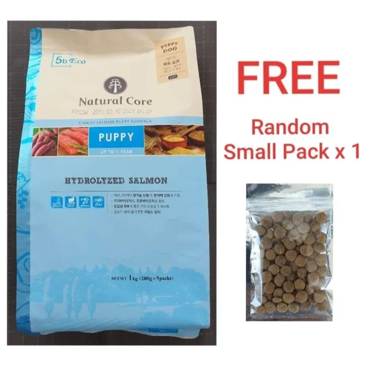 Exp2023 Feb / 1kg Natural Core Puppy Hydrolyzed Salmon Formula / Eco