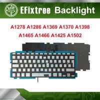 【Xiaohongs keyboard film 】  100ใหม่คีย์บอร์ดเค้าโครง UK US สำหรับ A1278 A1286 A1398 A1466 A1465 A1502 A1425 A1370วาง Backlight 2012-2015ปี