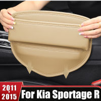 สำหรับ Kia Sportage R 3rd 2011 2012 2013 2014 2015 PU รถที่นั่งรอยแยกกล่อง Universal ผู้ถือศัพท์ Organizer Pocket