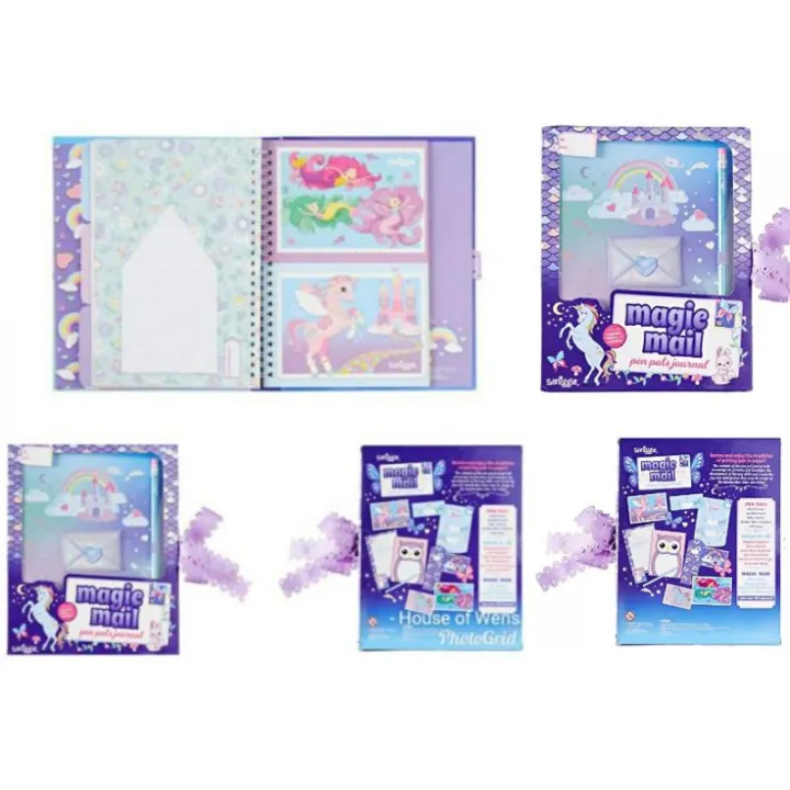 SMIGGLE Magic Mail Pen Pal Journal Gift Set, Pencil Pack Lazada