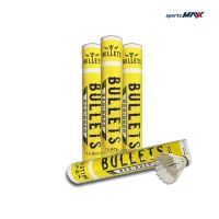 BULLETS BEGINNER  ลูกแบดมินตัน สำหรับตีเกมส์ และฝึกซ้อม (1 หลอด 12 ลูก) แท้ 100%