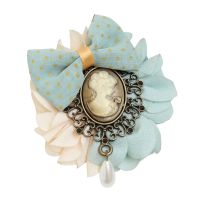 【cw】 i-Remiel Bow Tie Brooch Pin Buckle Female Antique Brooches for Corsage Accessories 【hot】