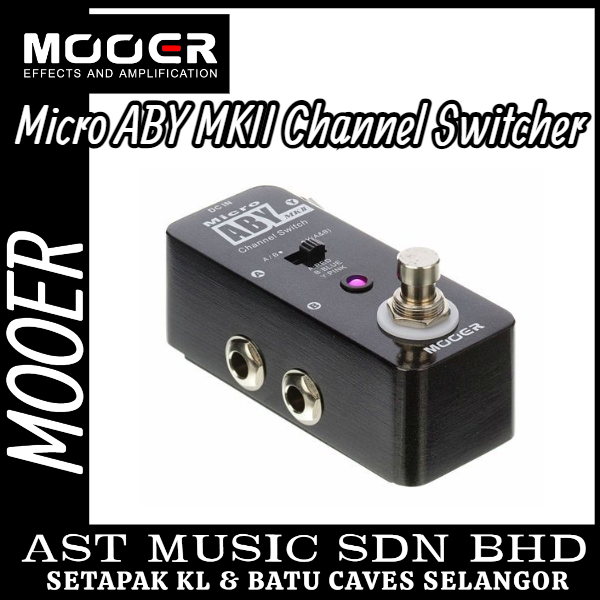 Mooer Micro ABY MKII Channel Switcher | Lazada