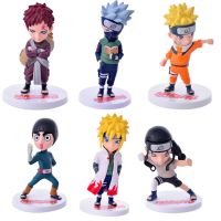 โมเดล Uzumaki Naruto Shippuden ตุ๊กตาขยับแขนขาได้ PVC อะนิเมะ Hatake Kakashi Q รูปปั้นนารูโตะของเล่นสะสมของขวัญเด็ก