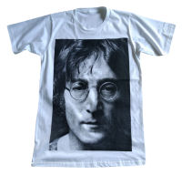 John Lennon The Beatles เสื้อยืด เสื้อวง คอกลม สกรีนลาย ผู้ชาย ผู้หญิง
