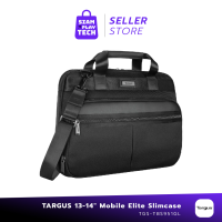 Targus Mobile Elite Slimcase ผลิตจากวัสดุที่เป็นมิตรต่อสิ่งแวดล้อม (กระเป๋าใส่โน้ตบุ๊คขนาด 13-14 นิ้ว)