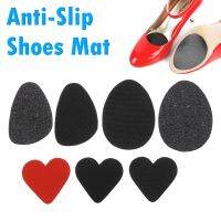 1Pair Self-Adhesive Shoes Mat High Heels Sticker Anti-Slip Pads Women Sole Protectors Useful Cushion Insole Heel Sole Grip