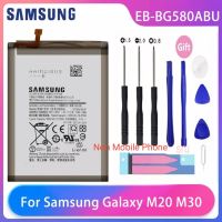 แบตเตอรี่ Samsung Galaxy M20 M30 SM-M205F EB-BG580ABU /5000MAh +เครื่องมือถอดฟรี