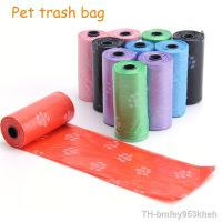 【hot】✤  50 Rolls Dog Poop Waste Pick Up Plastic Printed Garbage Thick Convenient Toilet Trash