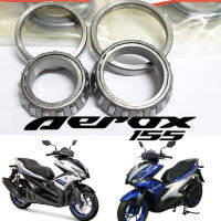 ถ้วยคอ ชุดลูกปืนคอ เตเปอร์ Yamaha Aerox ถ้วยคอกลึง ลูกปืนคอกลึง สำหรับ YAMAHA AEROX  ยามาฮ่า แอร็อค155  aerox