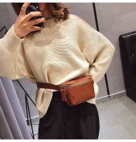 Womens Waist Bag Leather Fanny Pack Zipper Crocodile Skin Chest Pack Large Capacity Banana Bags Fashion Female Belt Bag Wallet Running Belt