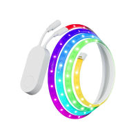 Yeelight Lightstrip Pro EU version แบบเส้นสามารถปรับสีได้ถึง 16 ล้านสี (ความยาว 2 เมตร) เหมาะสำหรับใช้ตกแต่งโต๊ะคอม ห้อง