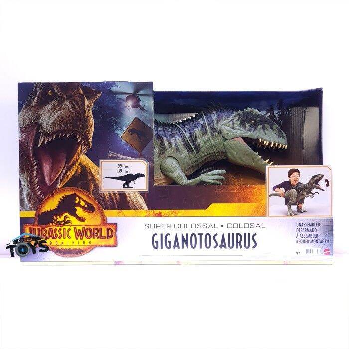 Jurassic World Dominion Super Colossal Giganotosaurus Action Figure Lazada Indonesia 6948