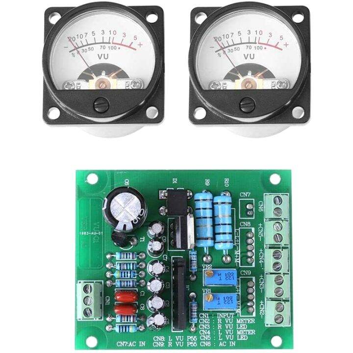 DC 912V VU Level Audio Meter Driver Board DB Level Meter Amplifier IC