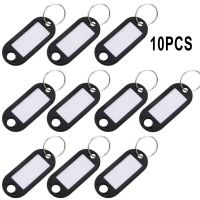 【DT】 hot  Key Plates Can Be Written On Key Fob Key Ring For Writing On Label Keychain Baggage Tag ID Label Name Tags With Split Ring