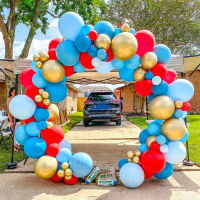 1set Balloons Garland Arch Kit For Birthday Baby Shower Party Decors Ballons Red Blue Circus Carnival Theme Party Air Globos