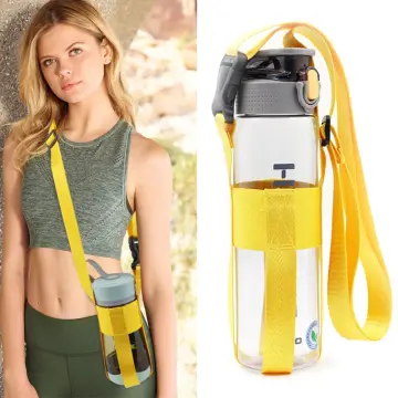 Honrane Adjustable Water Bottle Carrier Bag Holder: Shoulder Strap