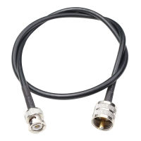 BNC ชายกับ UHF PL259ชาย RG58สายเสาอากาศชาย RG58 RF สายโคแอก30ซม. วิทยุ Pigtail