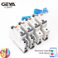 GEYA GYR10N RCBO 1P+N Residual Current Differential ELCB RCD RCBO Automatic Circuit Breaker With Over Current Leakage Protection Electrical Circuitry