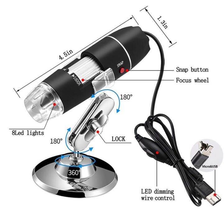 3-in-1-usb-microscope-1600x-magnification-8-led-portable-microscope-mini-endoscope-with-type-c-conversion-head