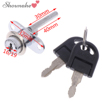 shounahe?Cheap? 1PC 16mm Zinc Alloy CAM ล็อคประตูตู้ตู้ตู้แท่นวางตู้เก็บของ + 2กุญแจ