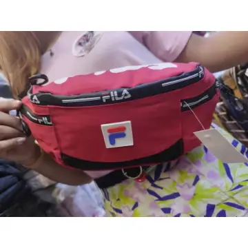 Fila belt best sale bag red