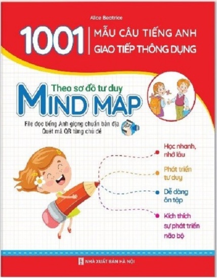 1001 mẫu câu tiếng anh - theo sơ đồ tư duy mind map dành cho trẻ 2-10 tuổi - ảnh sản phẩm 1