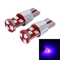 2ชิ้น T10 2.5W 9 SMD-3030โคมไฟ LED ไฟเคลียร์แลนซ์รถยนต์,DC 12V (แสงสีฟ้าน้ำแข็ง)