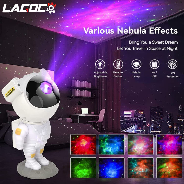 Astronaut Galaxy Star Projector  LED Light Nebula Lamp – encalife