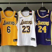 นิวเจอร์ซีย์คุณภาพสูง Basketball Jersey NBA Lakers James 23 Jersey Davis Westbrook No. 0 Mens and Womens Same Vest Sports Casual Top