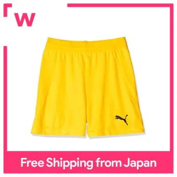 puma shorts kids yellow