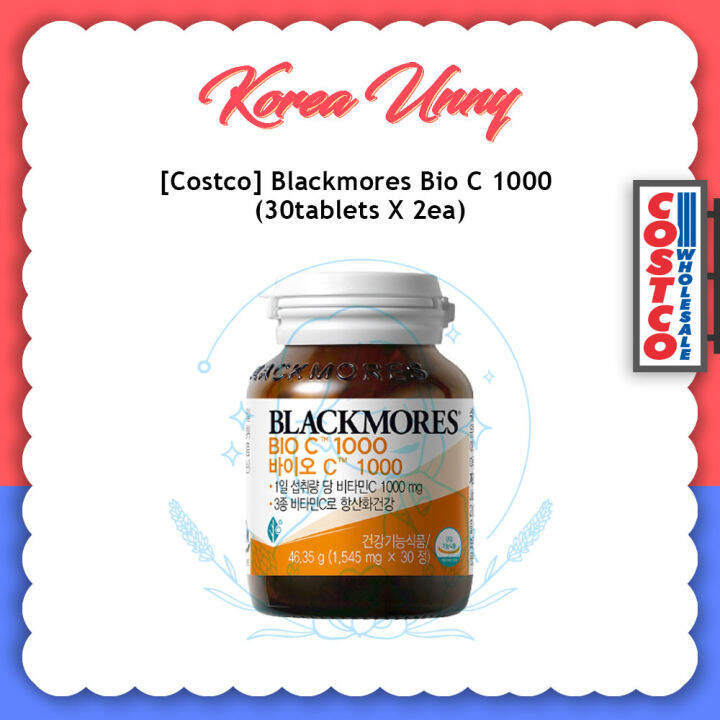 [Costco] Blackmores Bio C 1000 30tablets X 2ea Lazada PH