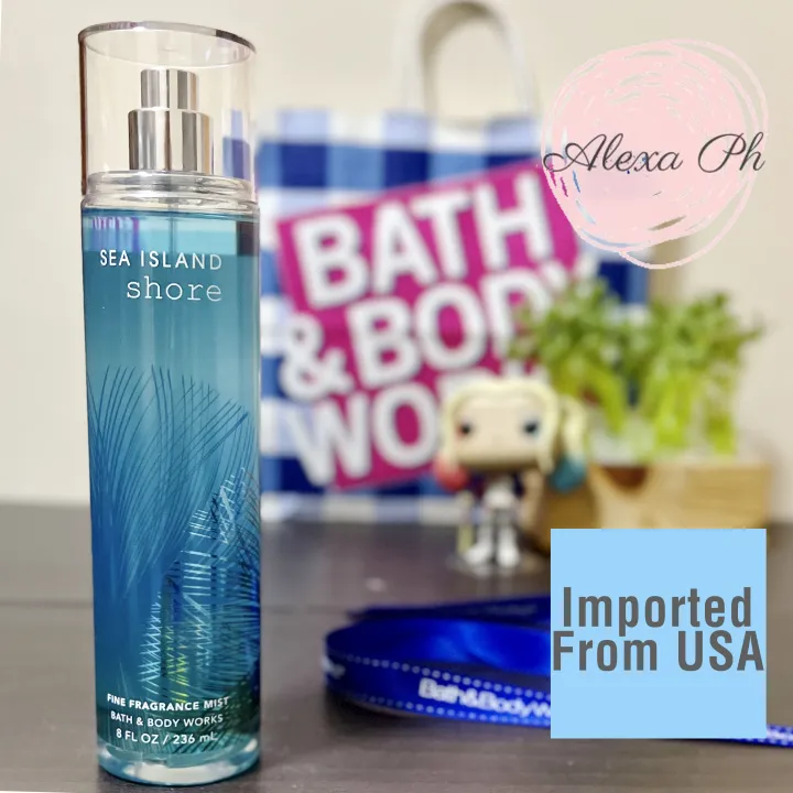 Bath And Body Works Sea Island Shore Fine Fragrance Mist Ml Lazada Ph