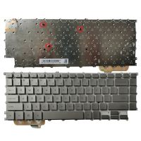 NEW US laptop keyboard for Samsung NP900X5N 900X5N backlight US keyboard silver