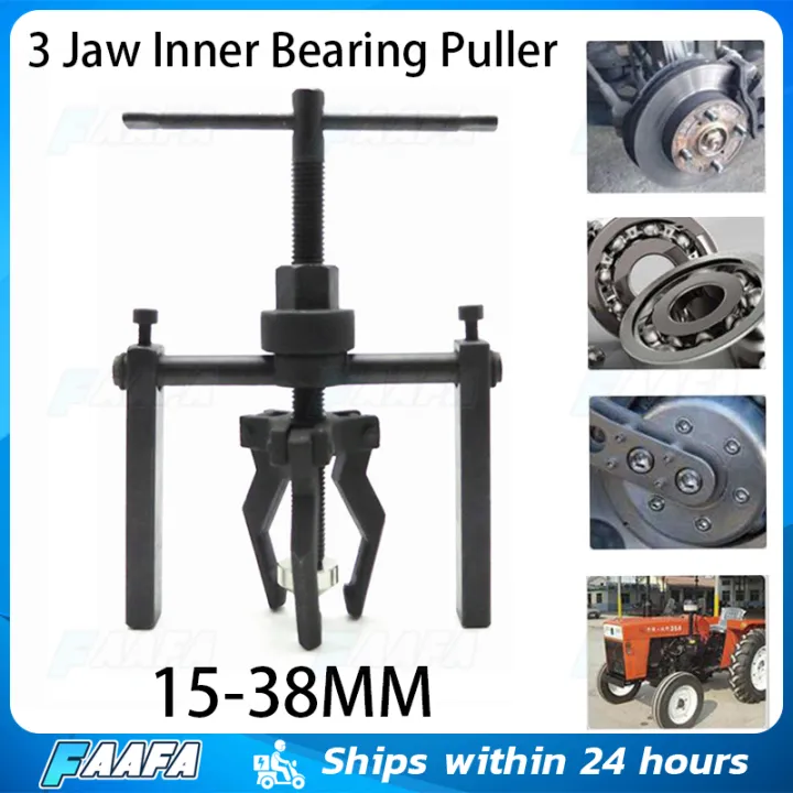 3Jaw Pilot Bearing Puller Inner Wheel Gear Extractor Bushing Remover